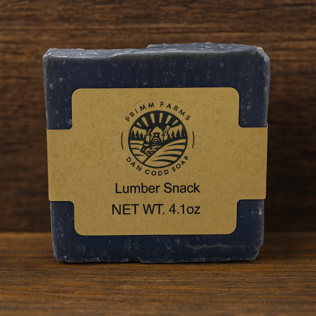 Lumber Snack Soap – Virginia Cedarwood Essential Oil, Natural Handmade Bar